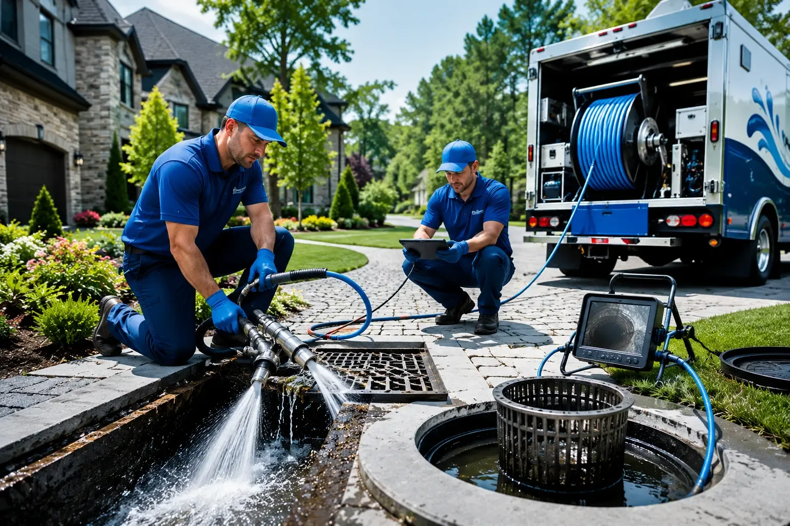 Local outdoor drain cleaning professionals in Brownstown, PA