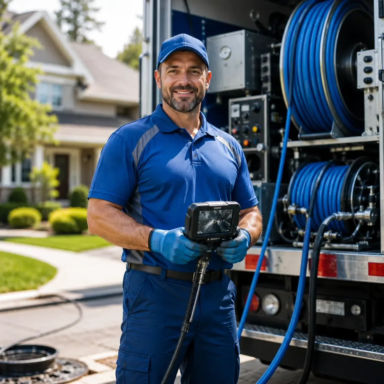 Local outdoor drain cleaning specialists in Brownstown, PA